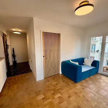 Vue T2 Cosy, A Pied 3 Mins, Coucher De Soleil, Parc Prive Nizza