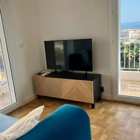 Vue T2 Cosy, A Pied 3 Mins, Coucher De Soleil, Parc Prive * Nizza